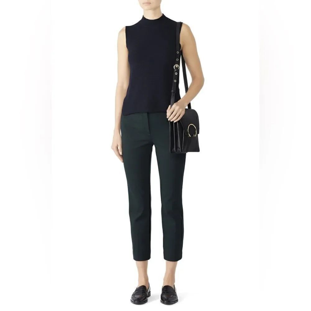 Theory Green Treeca 2k Pants Sz 4